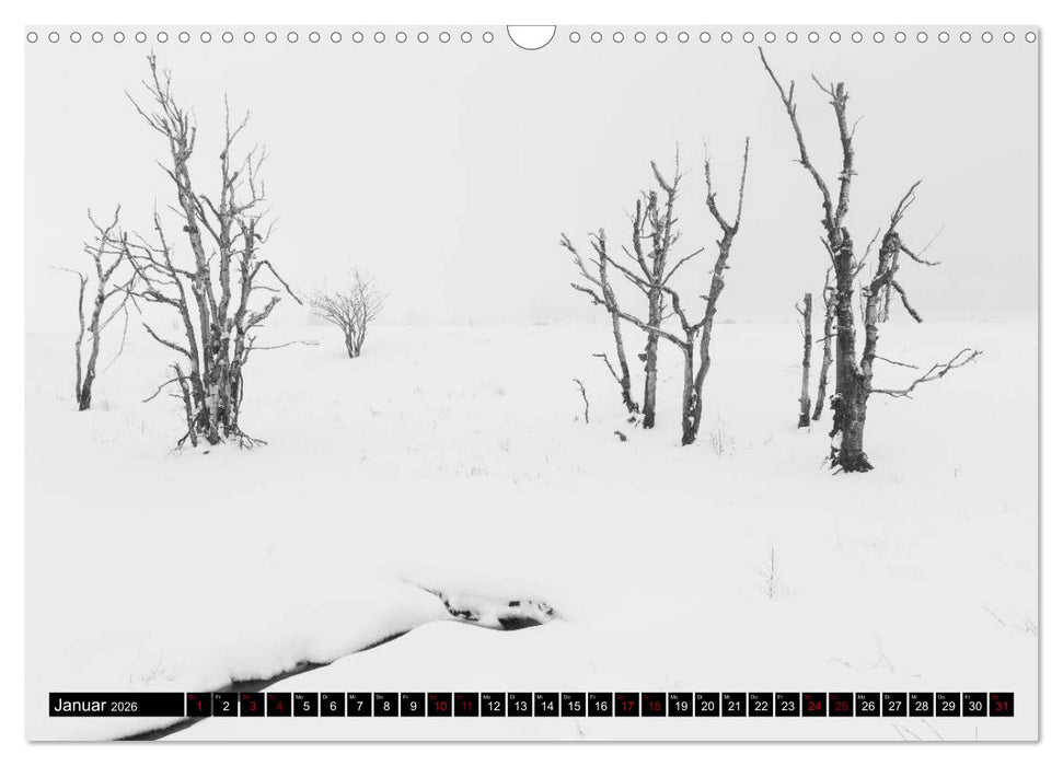 Das Hohe Venn (CALVENDO Wandkalender 2026)