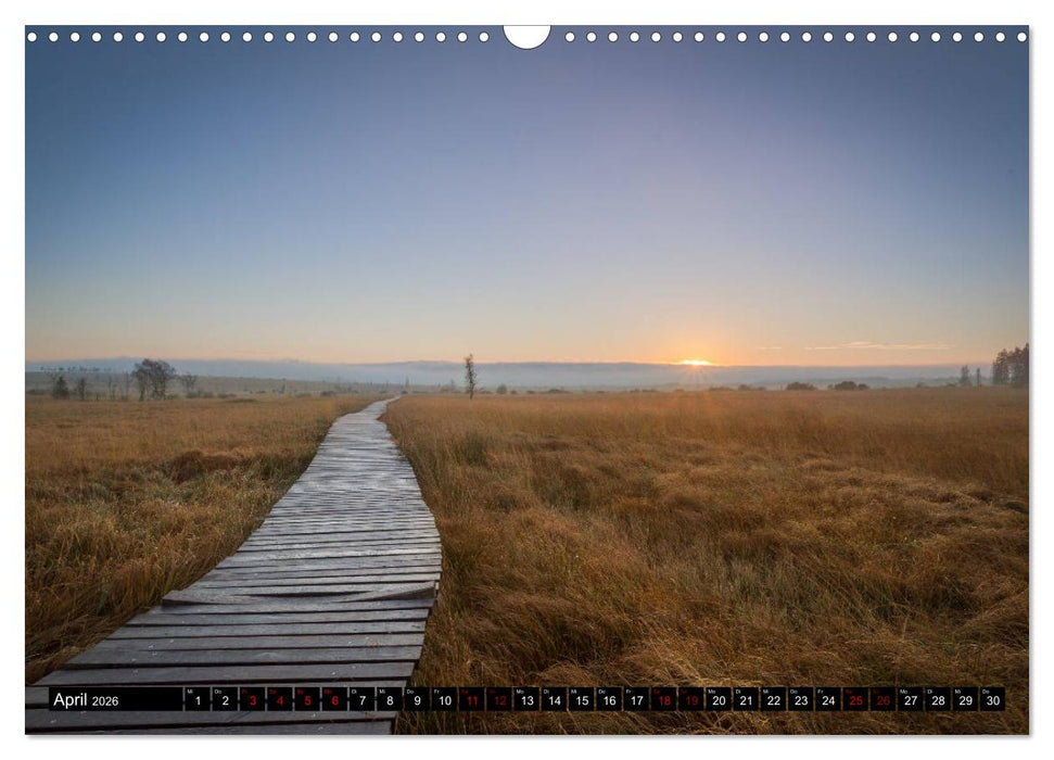 Das Hohe Venn (CALVENDO Wandkalender 2026)