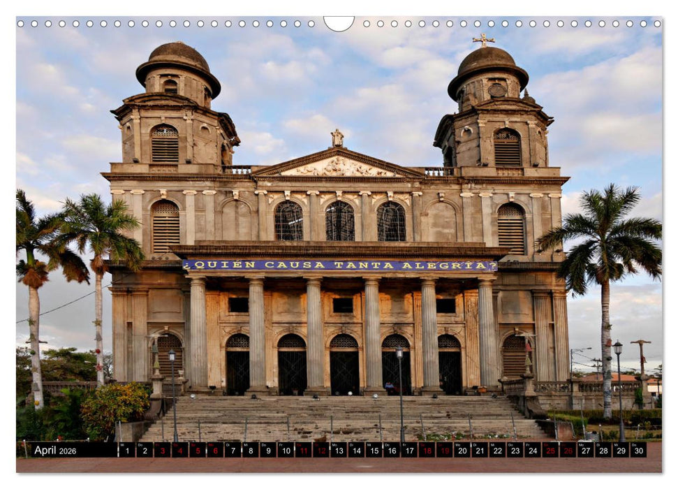 Die Schönheit Nicaraguas (CALVENDO Wandkalender 2026)