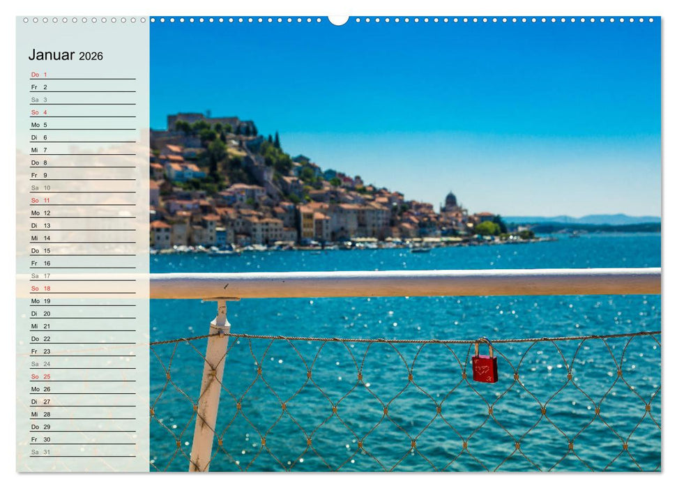 Dalmatien - Sonne, Strand und mehr (CALVENDO Wandkalender 2026)