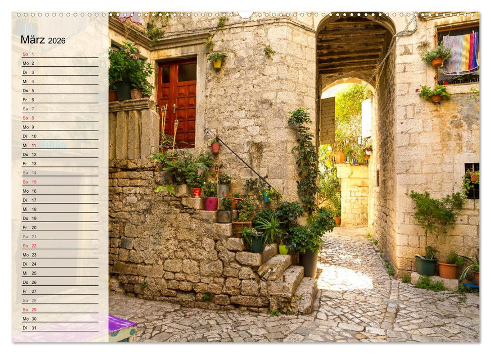 Dalmatien - Sonne, Strand und mehr (CALVENDO Wandkalender 2026)