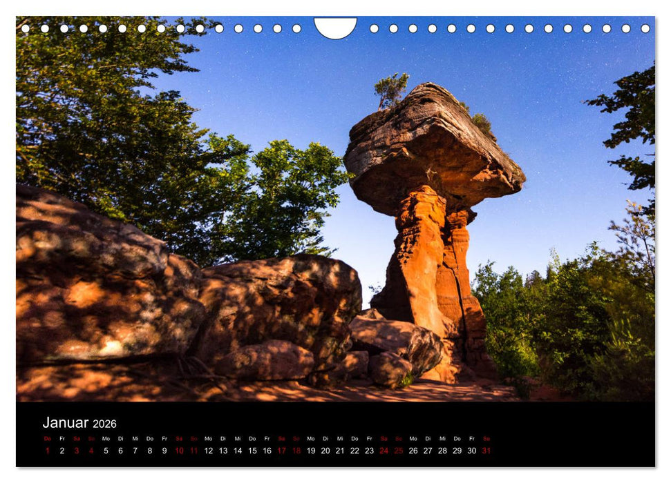 Sagenhafter Pfälzerwald (CALVENDO Wandkalender 2026)