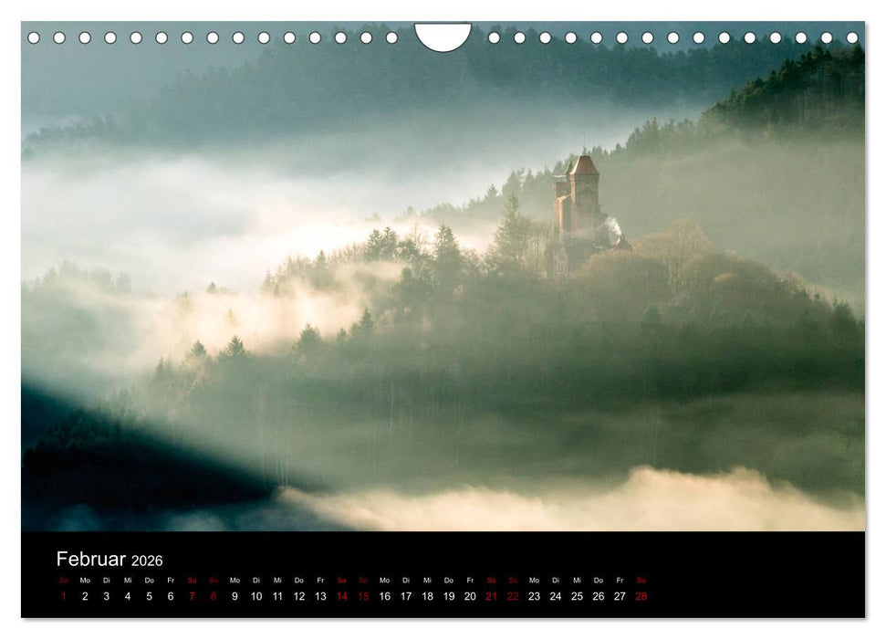 Sagenhafter Pfälzerwald (CALVENDO Wandkalender 2026)