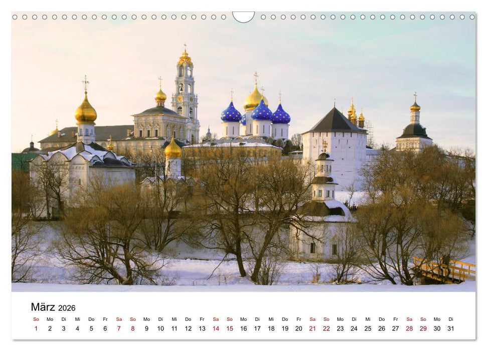 Goldenes Russland (CALVENDO Wandkalender 2026)
