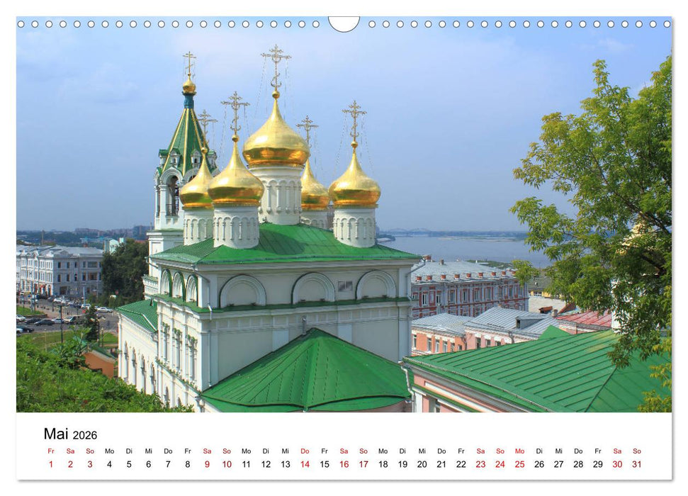 Goldenes Russland (CALVENDO Wandkalender 2026)
