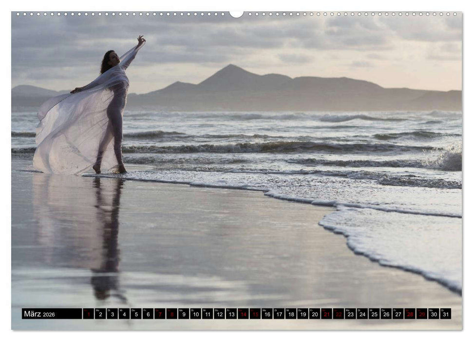 Lanzarote - Aktaufnahmen auf der Vulkaninsel (CALVENDO Wandkalender 2026)