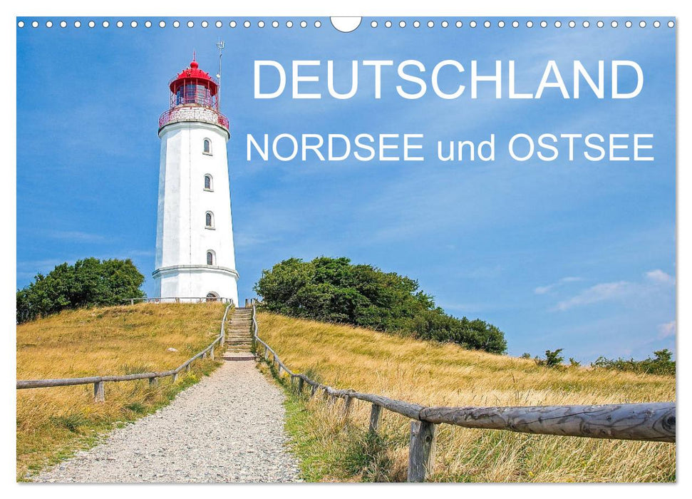 Deutschland- Nordsee und Ostsee (CALVENDO Wandkalender 2026)