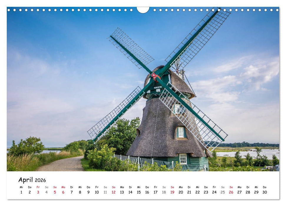 Deutschland- Nordsee und Ostsee (CALVENDO Wandkalender 2026)