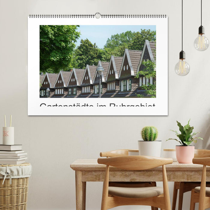 Gartenstädte im Ruhrgebiet (CALVENDO Wandkalender 2026)