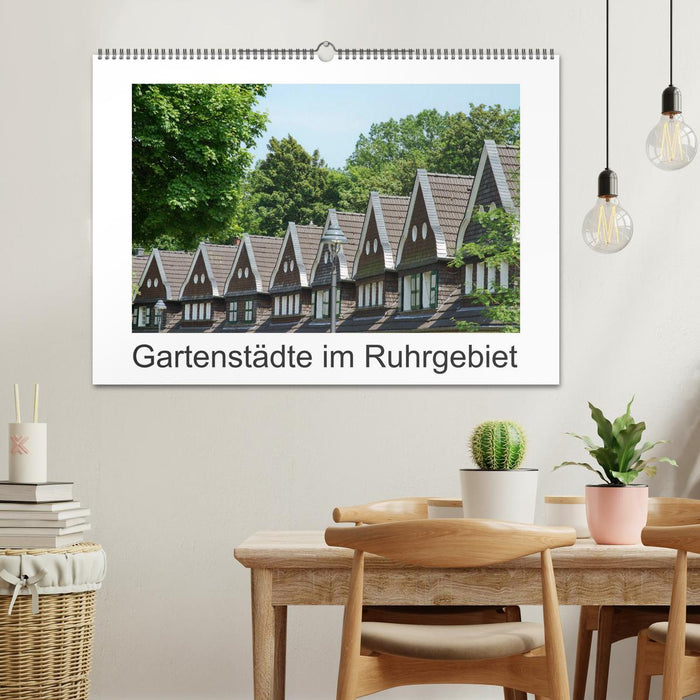 Gartenstädte im Ruhrgebiet (CALVENDO Wandkalender 2026)