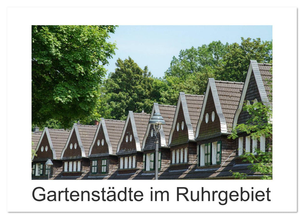 Gartenstädte im Ruhrgebiet (CALVENDO Wandkalender 2026)