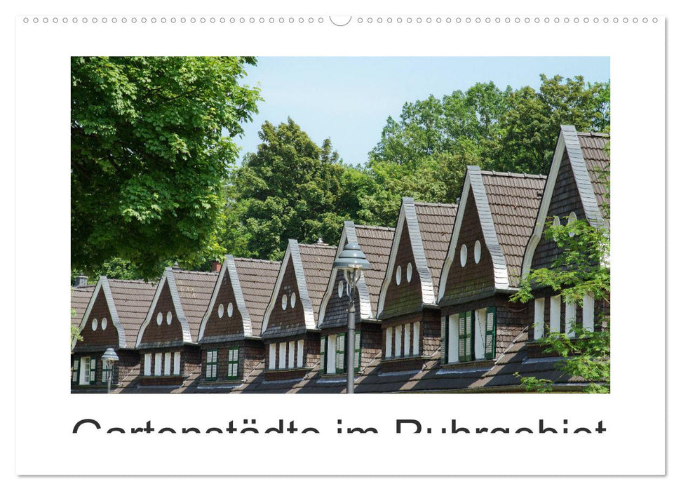 Gartenstädte im Ruhrgebiet (CALVENDO Wandkalender 2026)
