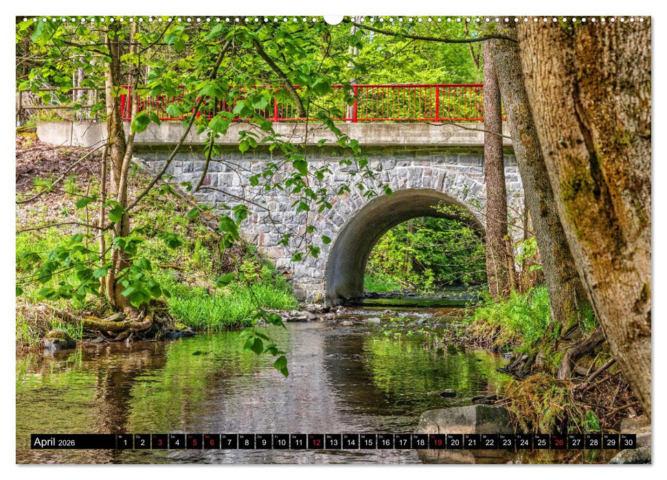 Brücken des Landkreises Sonneberg (CALVENDO Wandkalender 2026)