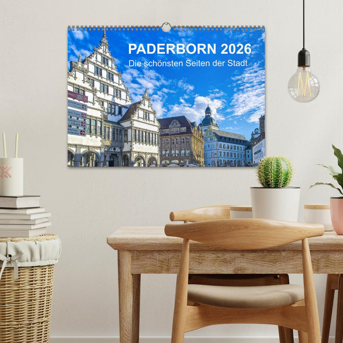 Paderborn - Die schönsten Seiten der Stadt (CALVENDO Wandkalender 2026)