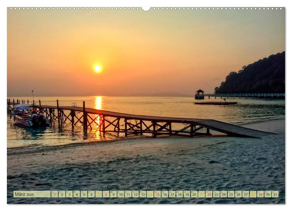 Reise durch Asien - Malaysia (CALVENDO Premium Wandkalender 2026)
