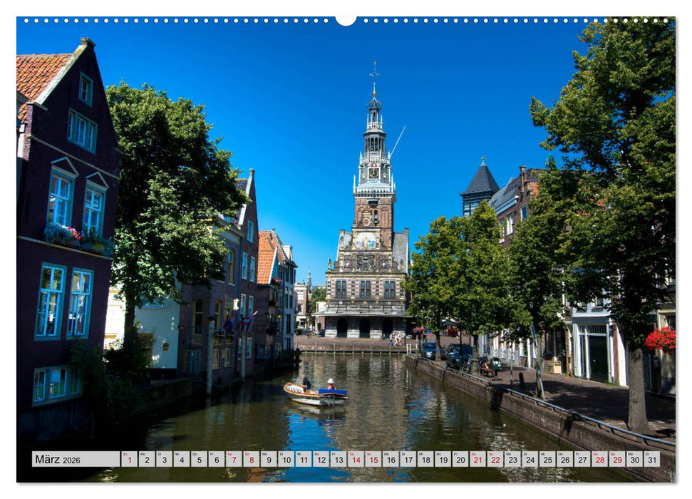 Ungewöhnliches Nordholland (CALVENDO Wandkalender 2026)