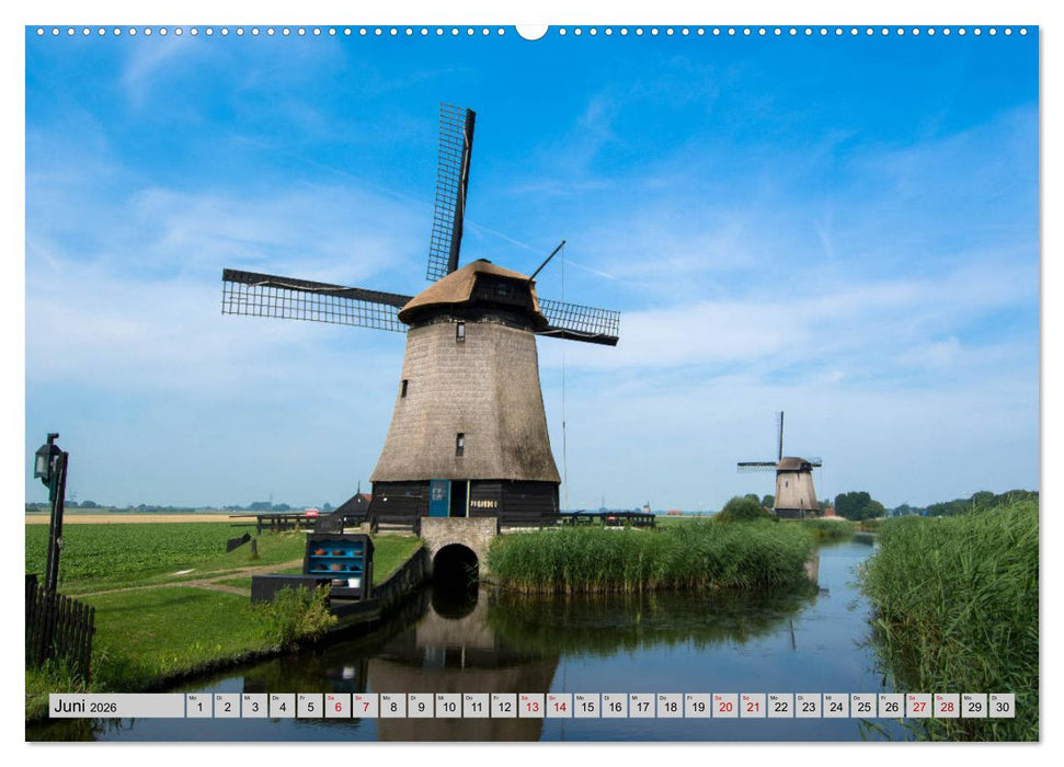 Ungewöhnliches Nordholland (CALVENDO Wandkalender 2026)