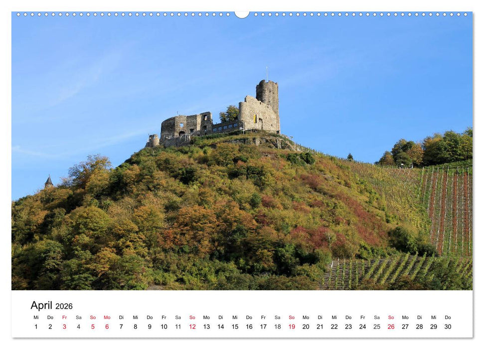 Bernkastel-Kues an der Mosel (CALVENDO Wandkalender 2026)