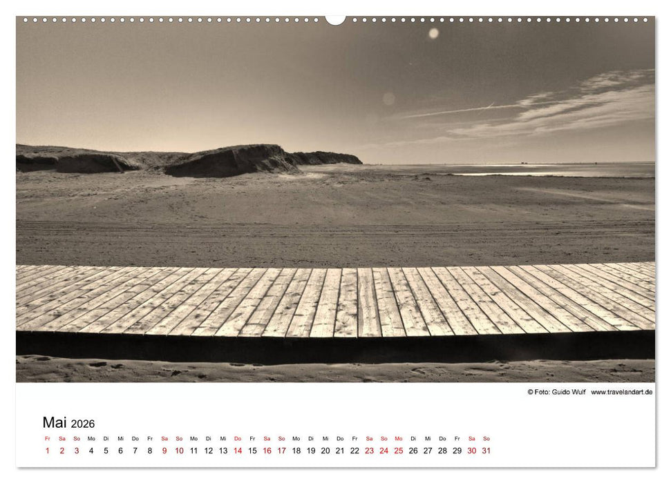 Sankt Peter-Ording. Ein Traum an der Nordsee (CALVENDO Wandkalender 2026)