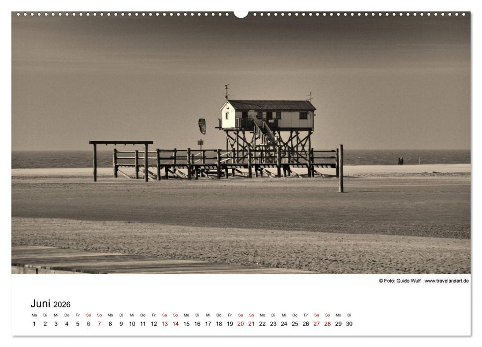 Sankt Peter-Ording. Ein Traum an der Nordsee (CALVENDO Wandkalender 2026)