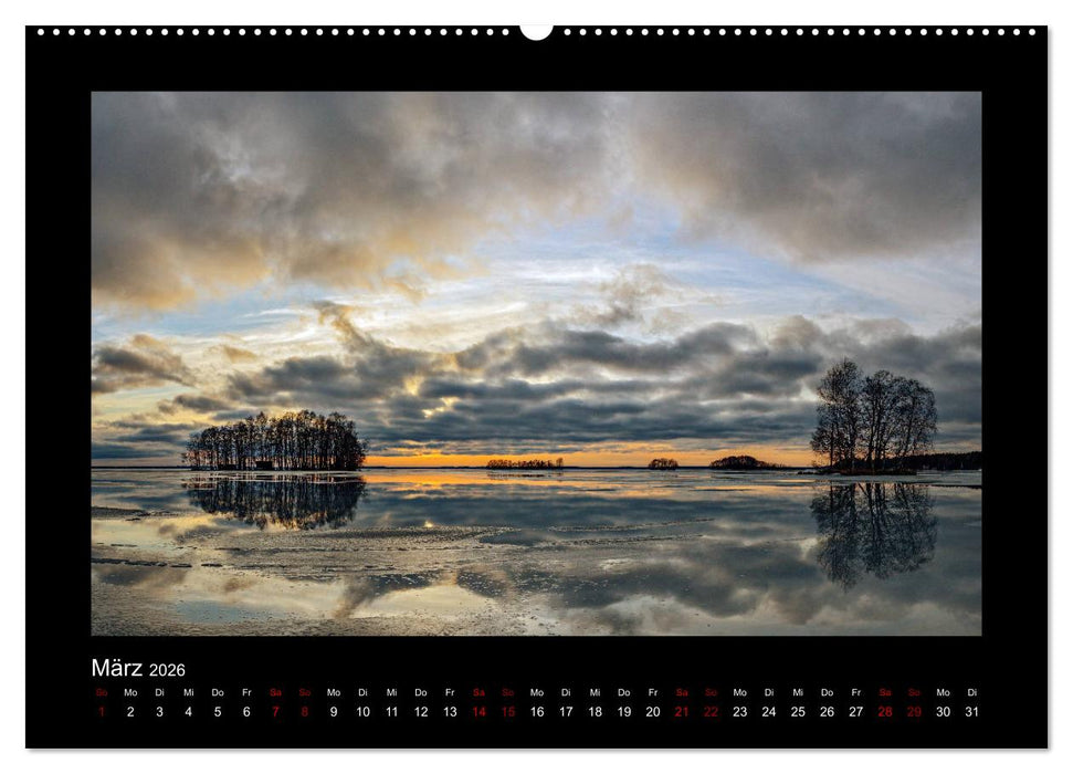 Finnland - Nordische Farbenspiele (CALVENDO Wandkalender 2026)