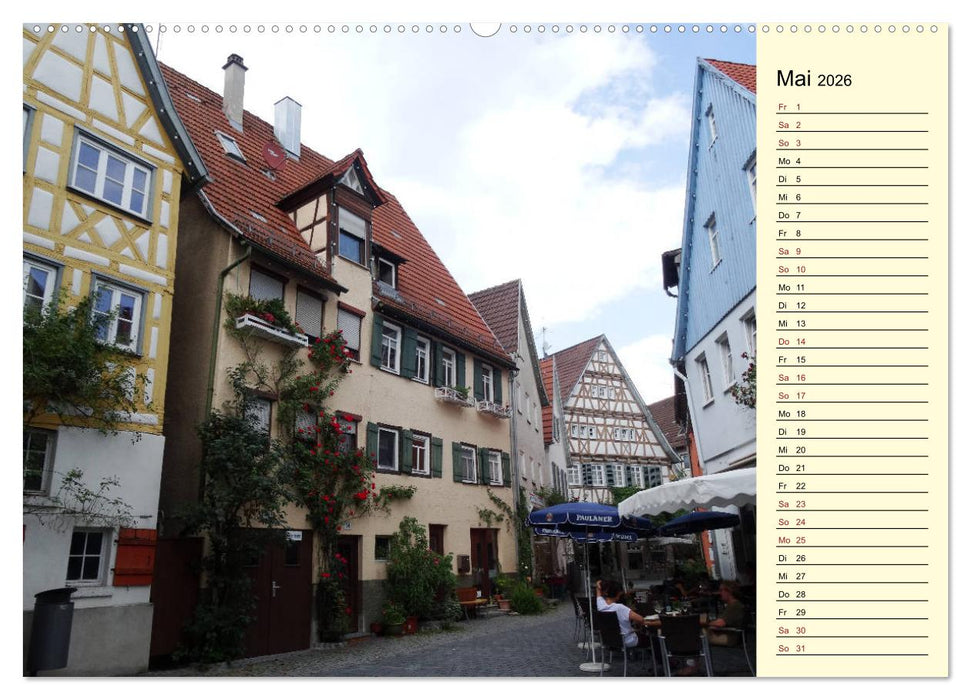 Unterwegs in Schorndorf (CALVENDO Wandkalender 2026)