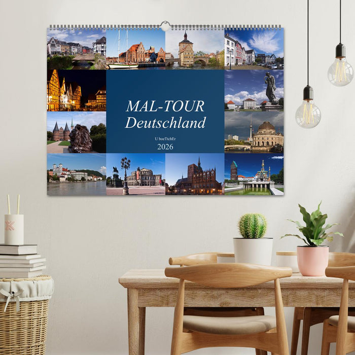 MAL-TOUR Deutschland (CALVENDO Wandkalender 2026)