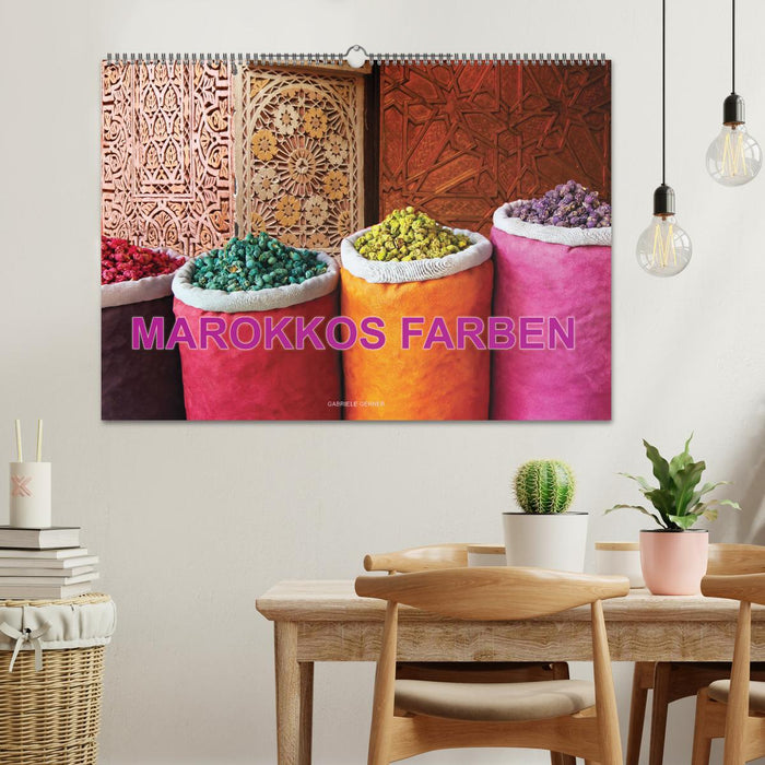 Marokkos Farben (CALVENDO Wandkalender 2026)