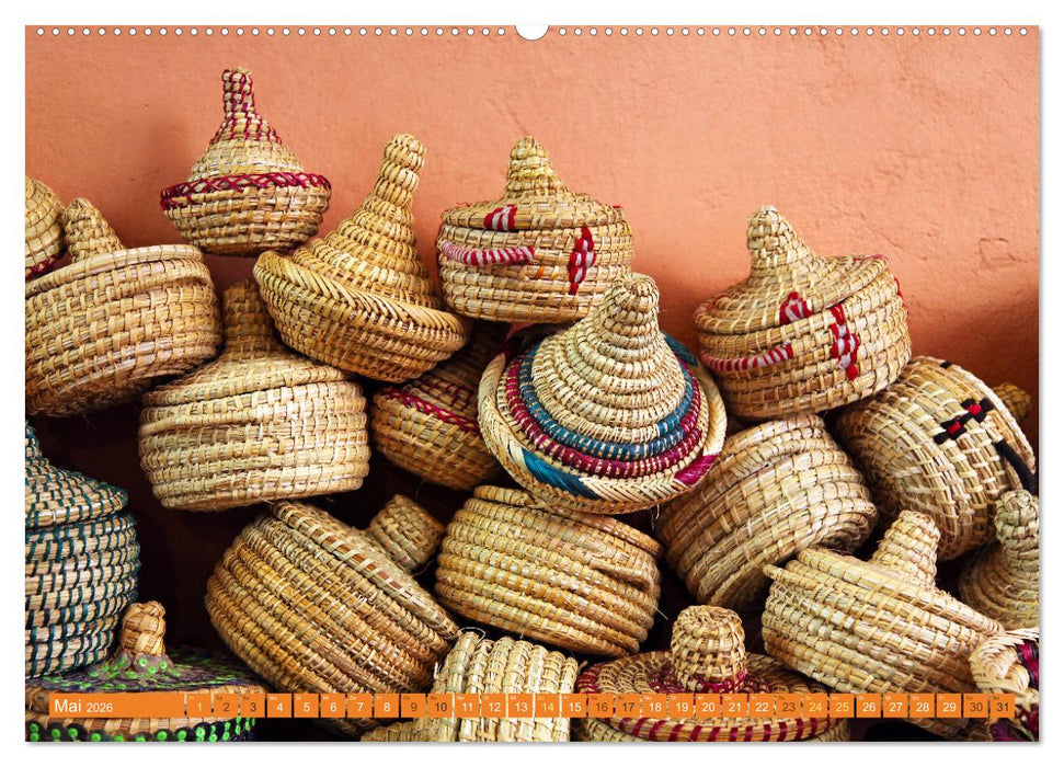 Marokkos Farben (CALVENDO Wandkalender 2026)