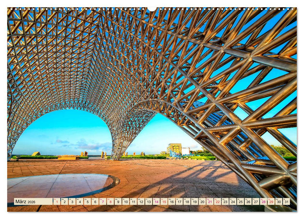 Städte der Welt - Shanghai (CALVENDO Premium Wandkalender 2026)