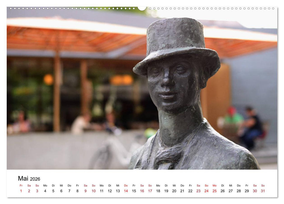 Straubing, liebenswerte Stadt im Gäuboden (CALVENDO Wandkalender 2026)