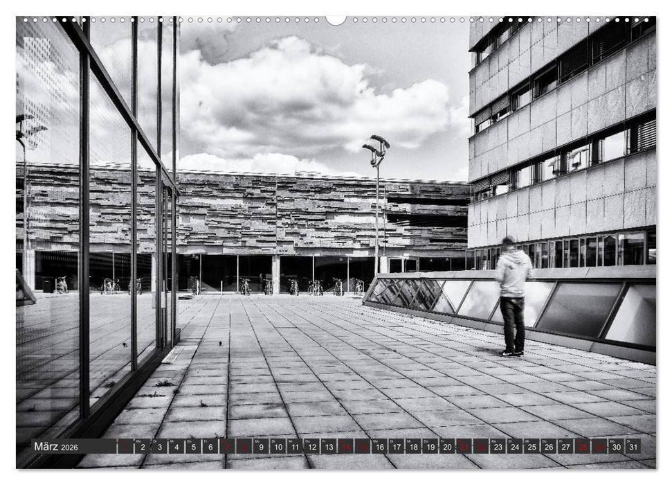 Ein Blick auf Darmstadt (CALVENDO Wandkalender 2026)