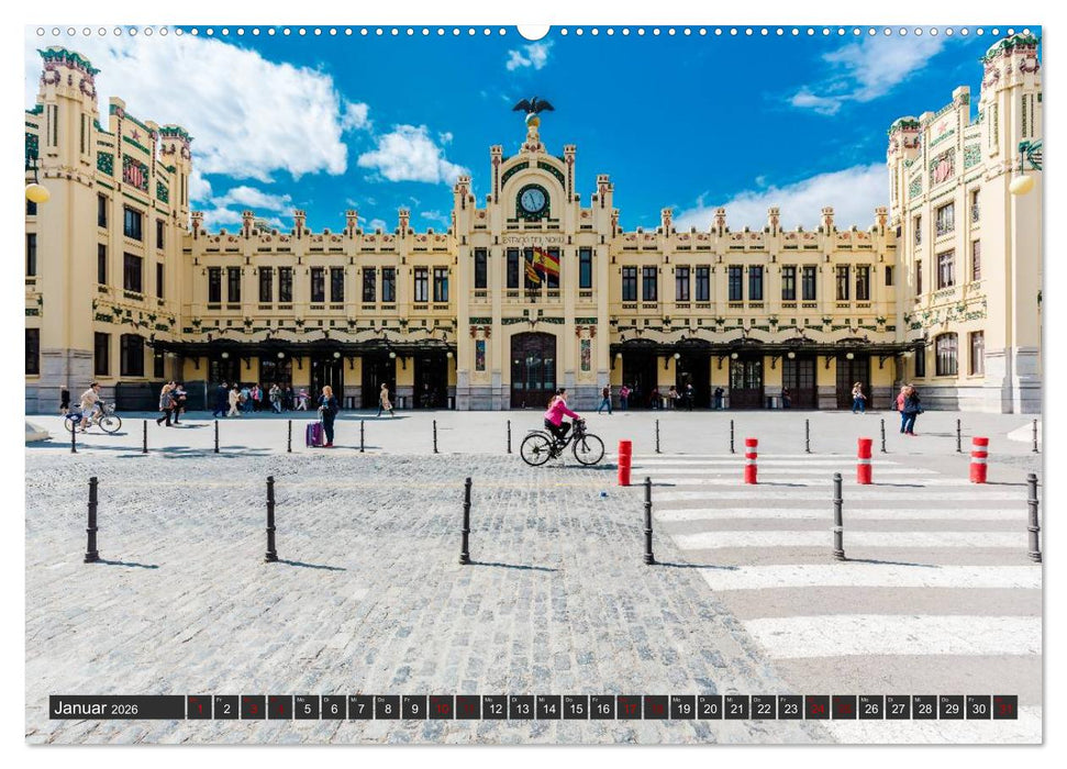 Valencia - Stadt am Turia (CALVENDO Wandkalender 2026)