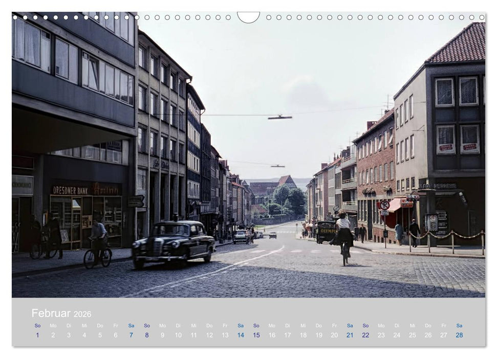 Hildesheim - damals ... (CALVENDO Wandkalender 2026)