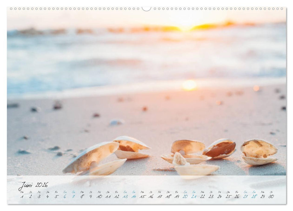 Sehnsucht Meer - Poesie der Stille (CALVENDO Wandkalender 2026)
