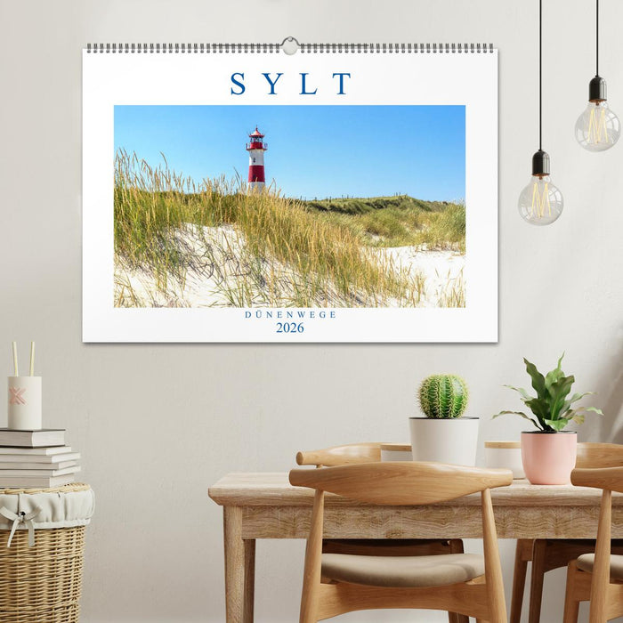 SYLT Dünenwege (CALVENDO Wandkalender 2026)