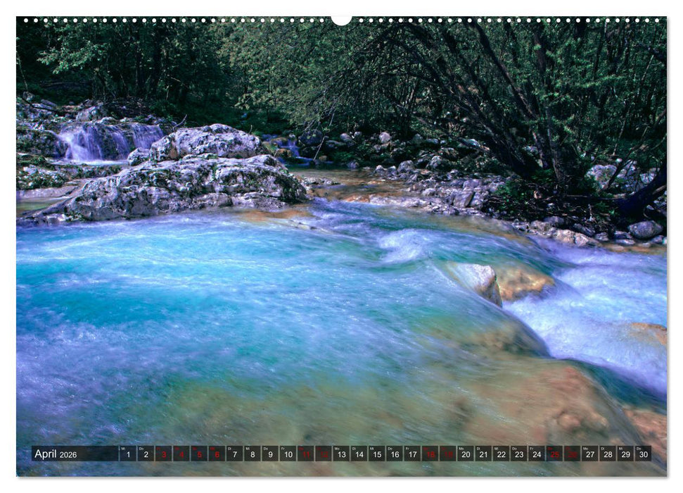 Slowenien - Soca Tal (CALVENDO Wandkalender 2026)