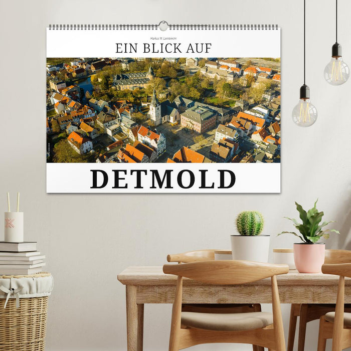 Ein Blick auf Detmold (CALVENDO Wandkalender 2026)