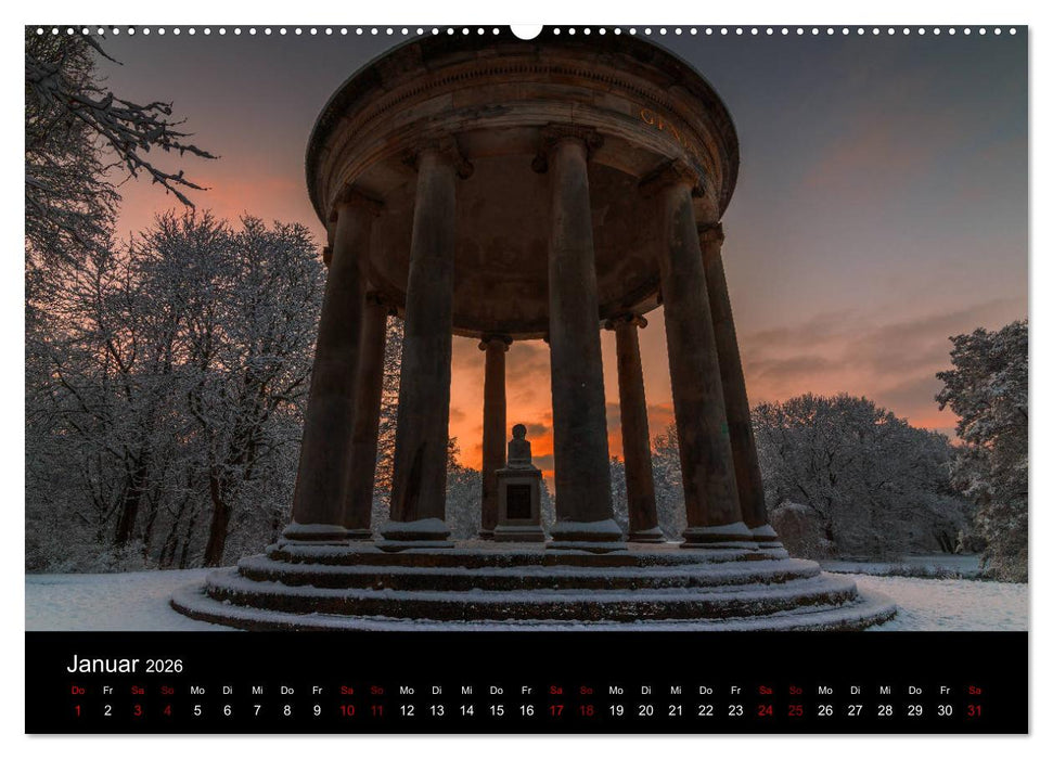 Hannover bei Nacht 2026 (CALVENDO Wandkalender 2026)