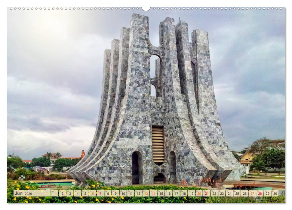 Reise durch Afrika - Ghana (CALVENDO Wandkalender 2026)