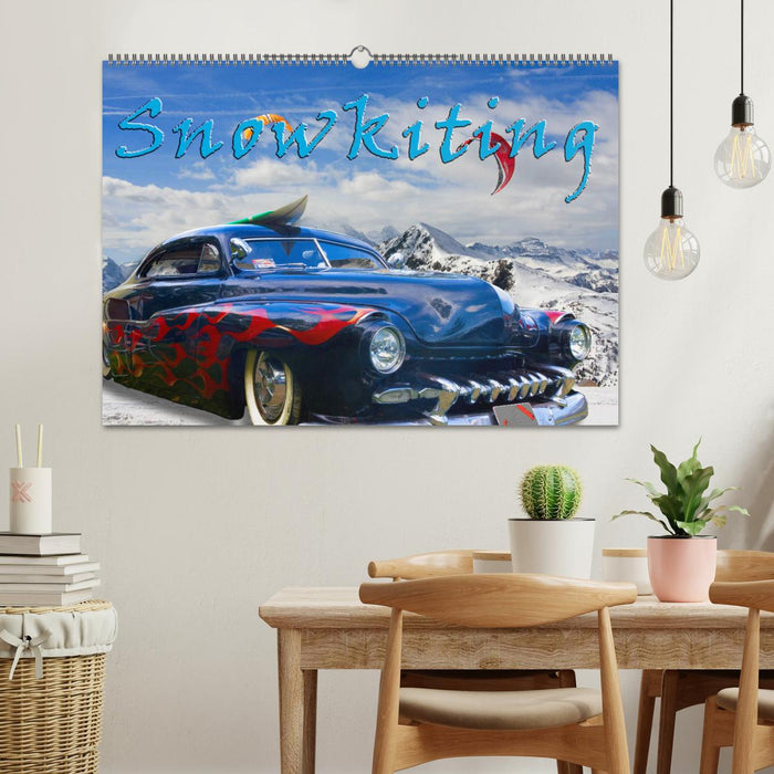 Snowkiting (CALVENDO Wandkalender 2026)