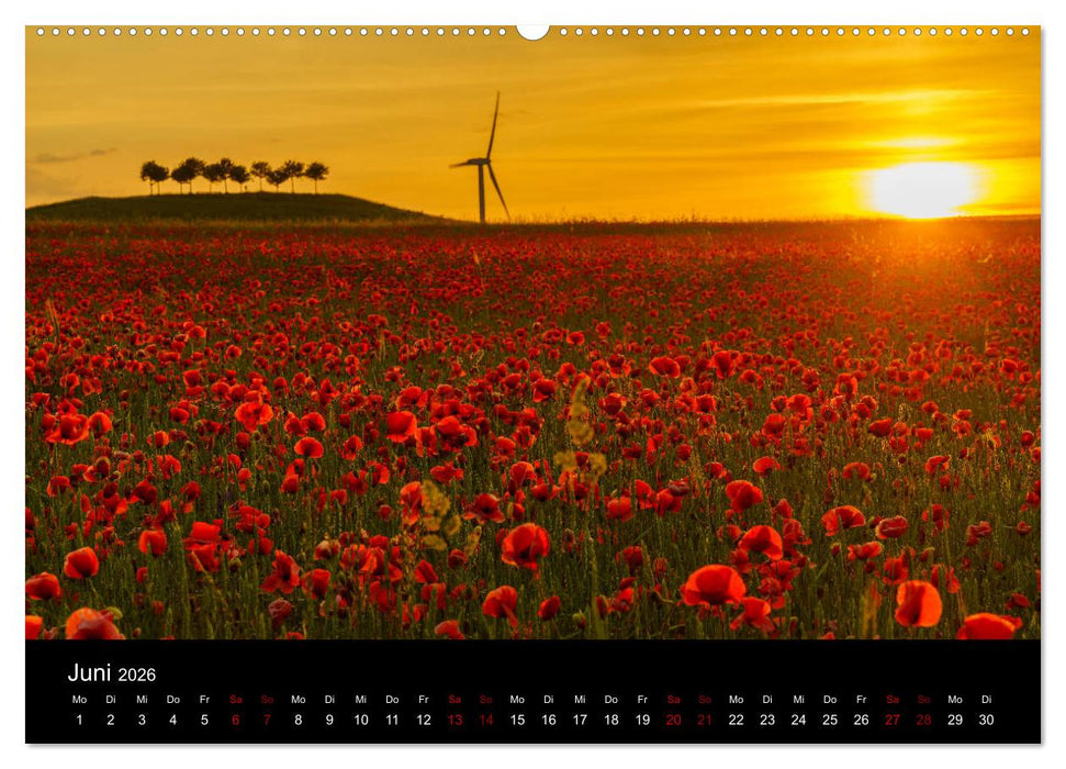 Hannover bei Nacht 2026 (CALVENDO Premium Wandkalender 2026)