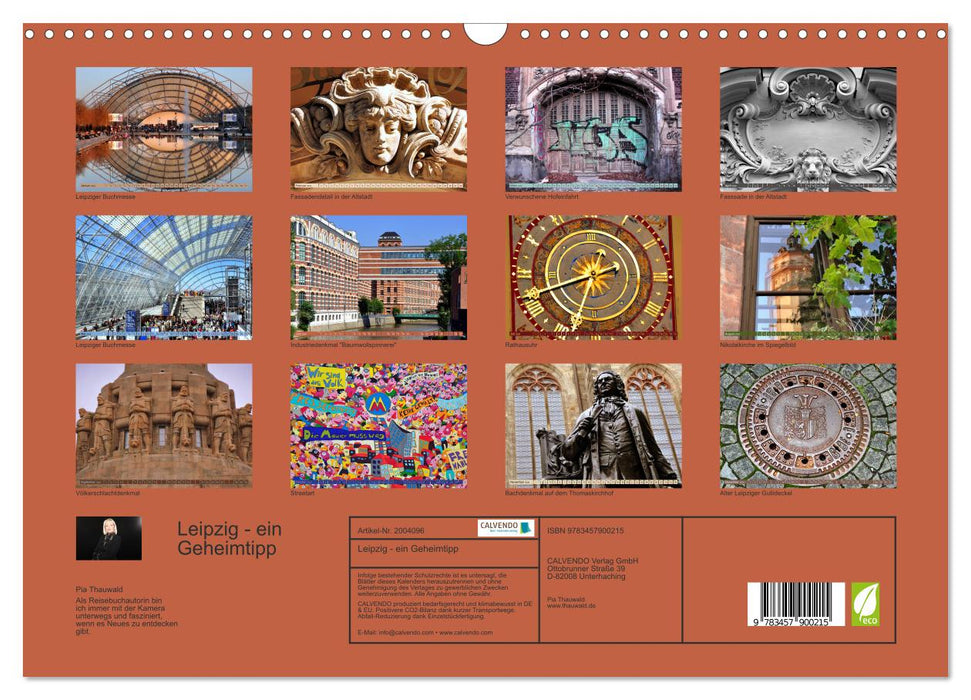 Leipzig - ein Geheimtipp (CALVENDO Wandkalender 2026)