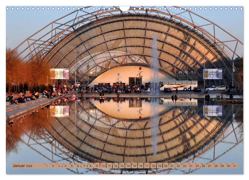 Leipzig - ein Geheimtipp (CALVENDO Wandkalender 2026)