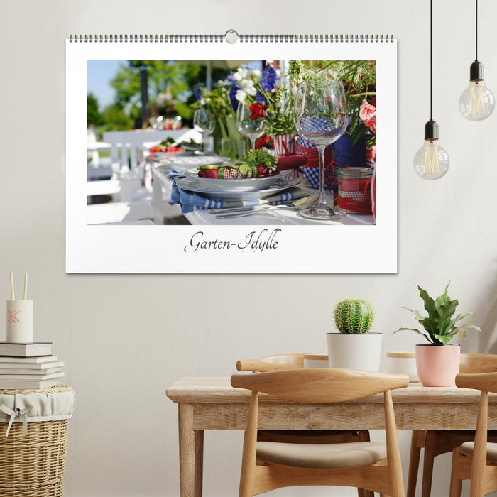 Garten-Idylle 2026 (CALVENDO Wandkalender 2026)
