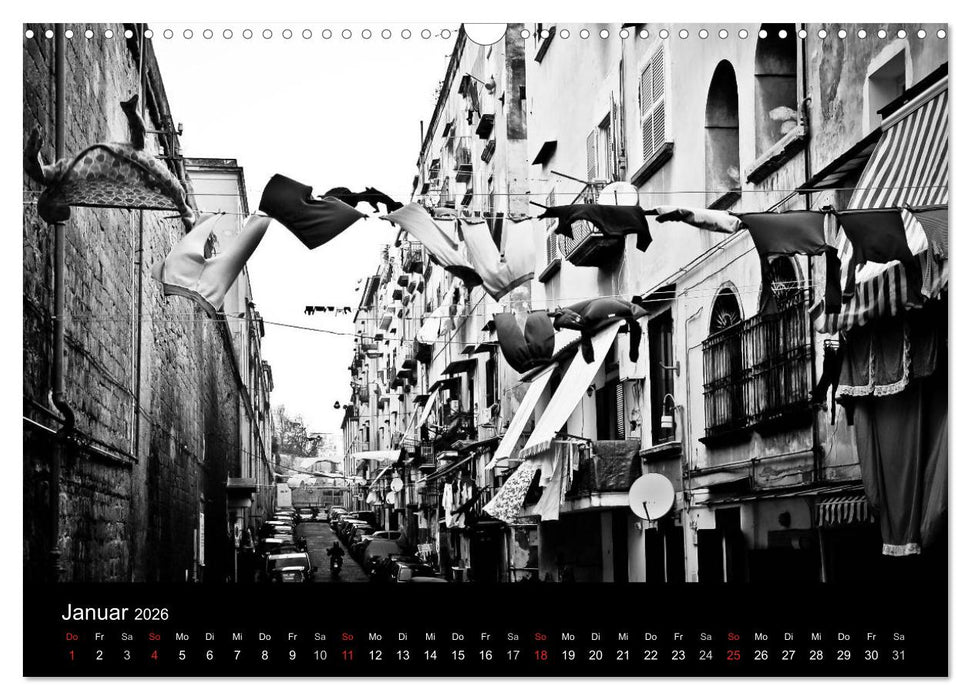 Neapel und die Sorrentiner Halbinsel (CALVENDO Wandkalender 2026)