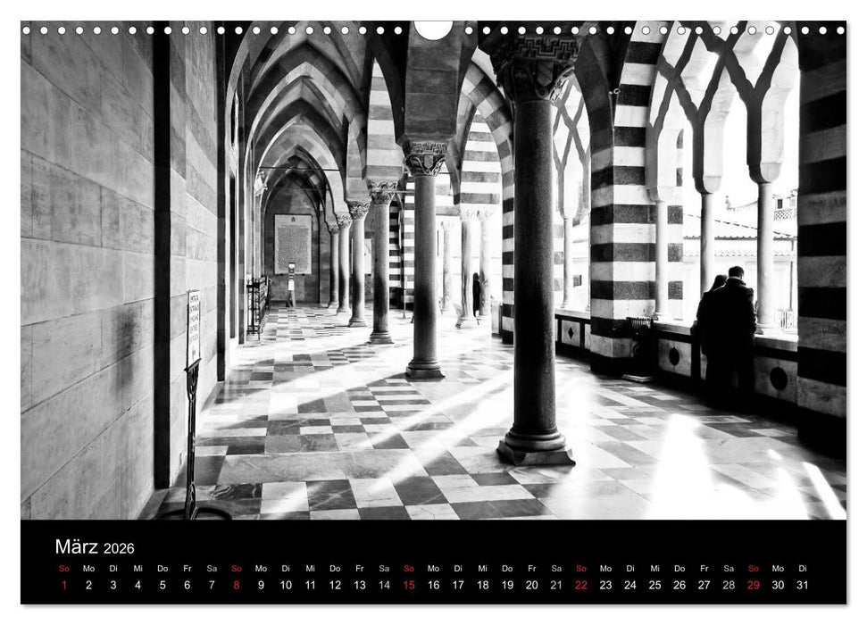 Neapel und die Sorrentiner Halbinsel (CALVENDO Wandkalender 2026)