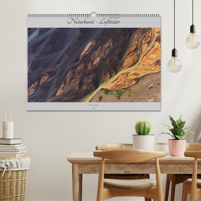 Naturkunst - Luftbilder (CALVENDO Wandkalender 2026)