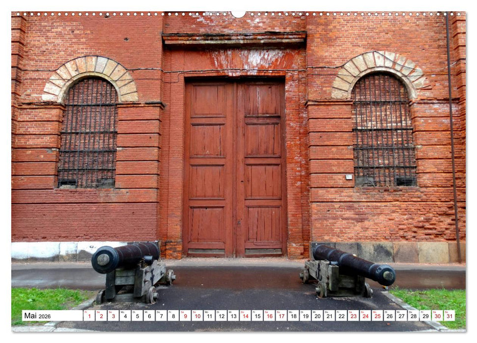 Festungsstadt Kronstadt - Schlüssel zu Sankt Petersburg (CALVENDO Wandkalender 2026)