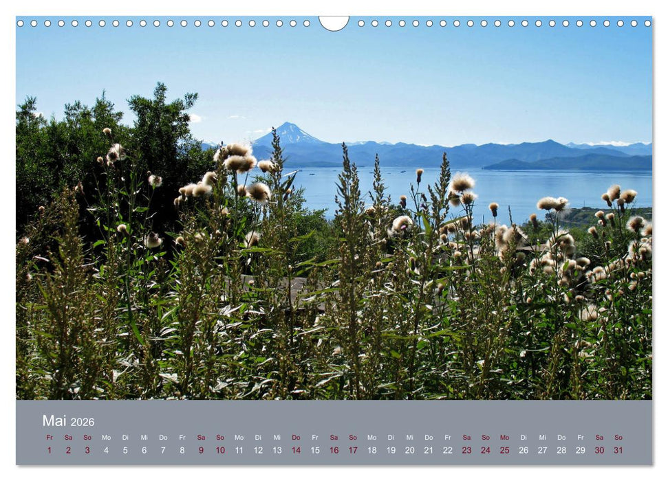 Kamtschatka - Vulkane, Asche, Eis (CALVENDO Wandkalender 2026)